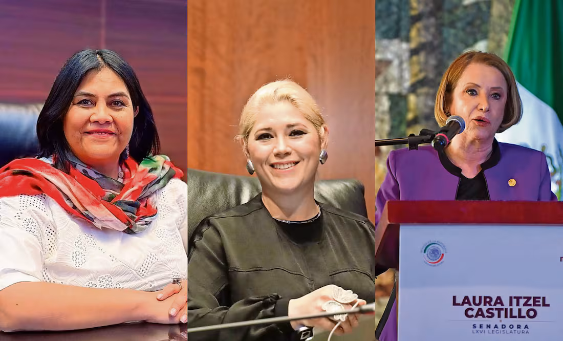 Compiten 3 mujeres para presidir el Senado