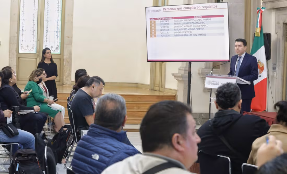 Estos son los 26 perfiles finalistas para liderar la CNB; Segob los evaluará y entregará a Sheinbaum