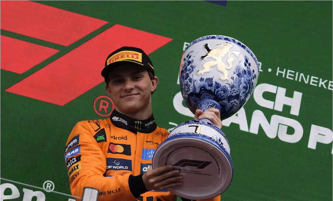 Oscar Piastri gana el GP de Países Bajos; refuerza liderato en la F1