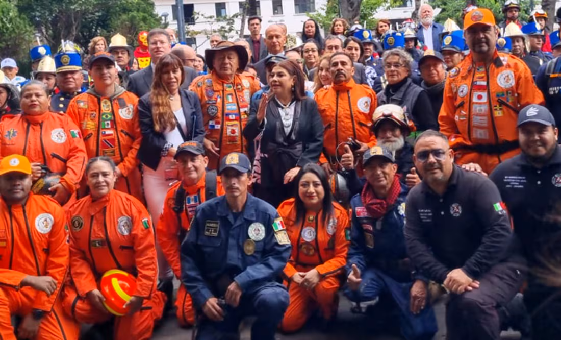 A 40 años del sismo de 1985: Clara Brugada rinde homenaje a la solidaridad de los capitalinos