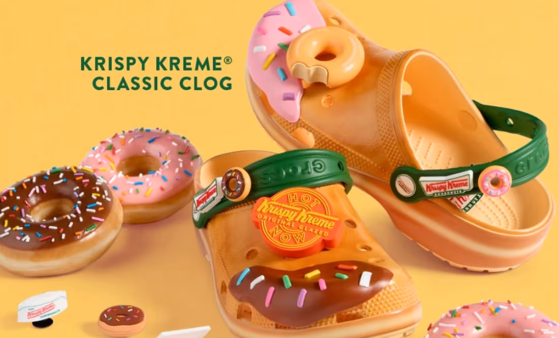 Crocs lanza modelo inspirado en donas de Krispy Kreme; ¿cuánto cuestan y dónde adquirirlos?