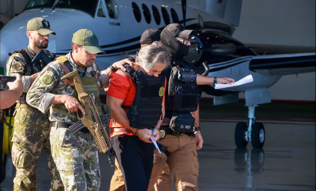 Hernán Bermúdez Requena llega a México; el líder de «La Barredora» arriba al Aeropuerto de Tapachula, Chiapas