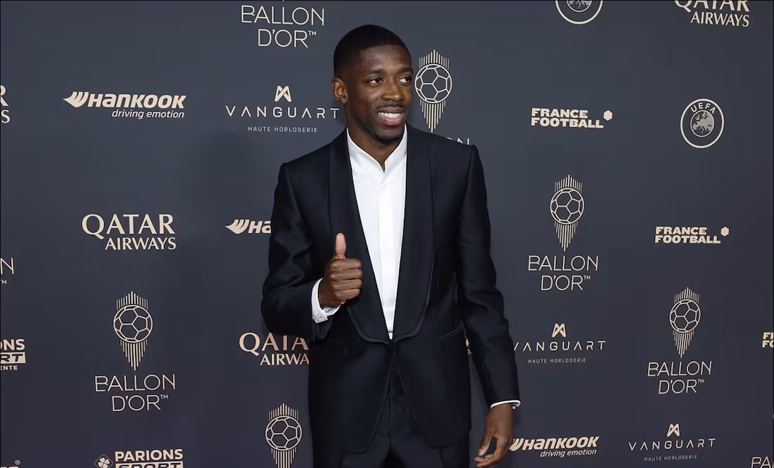 Ousmane Dembélé derrota a Lamine Yamal y conquista el Balón de Oro 2025