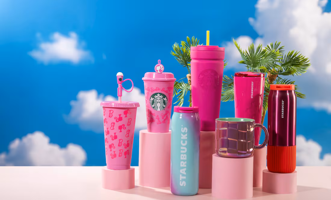 Starbucks pinta de rosa el otoño con increíbles vasos de Barbie: ¿cuándo y cómo adquirir la colección?