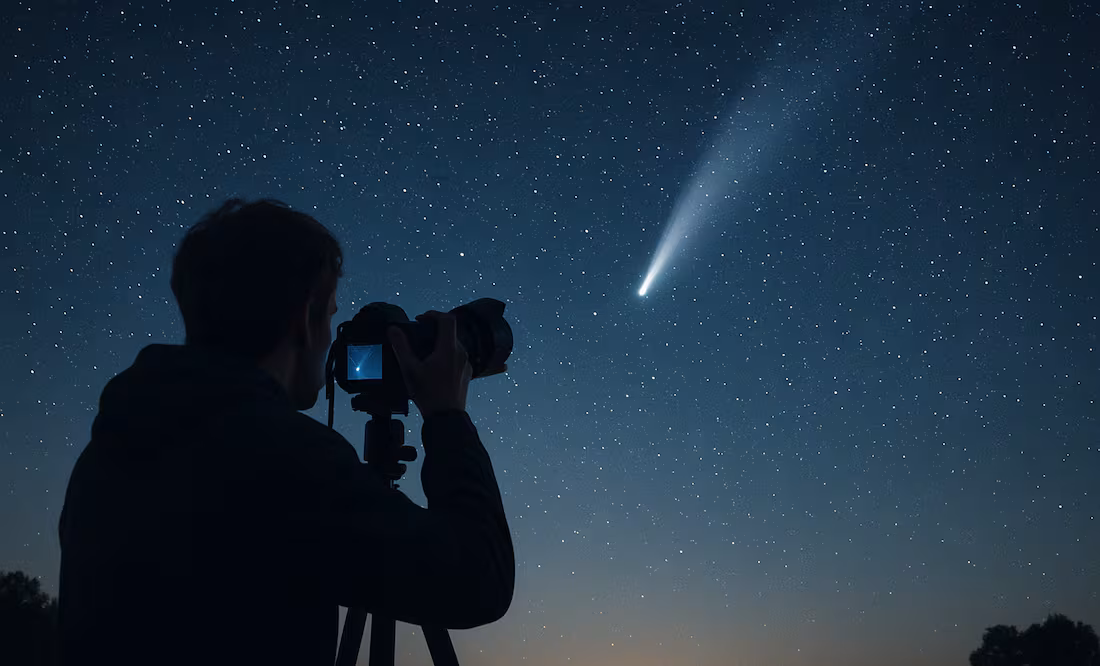 ¿A qué hora ver el Cometa Lemmon 2025 hoy, 25 de octubre? Consejos prácticos para fotografiarlo