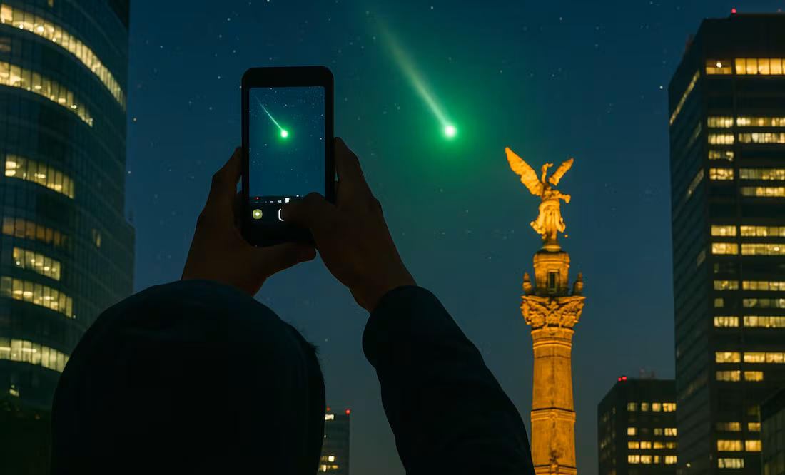 Así puedes fotografiar el cometa Lemmon con tu celular: aprovecha su paso este 25 de octubre