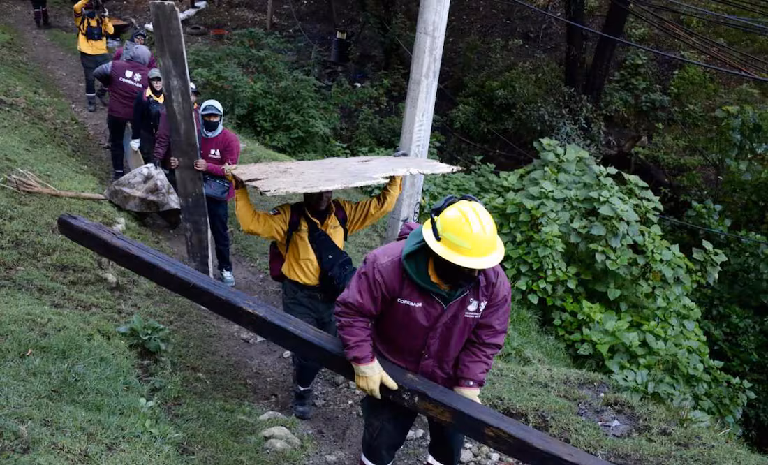 Gobierno de CDMX recupera 3 hectáreas ocupadas con viviendas irregulares en paraje “El Durazno”, en alcaldía Magdalena Contreras