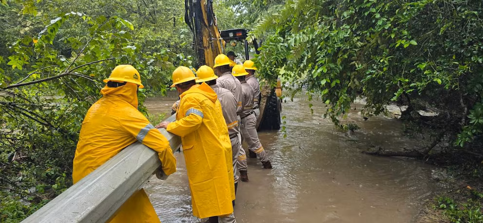 Emergencia por lluvias en México: al menos 20 muertos y severas afectaciones en varios estados.