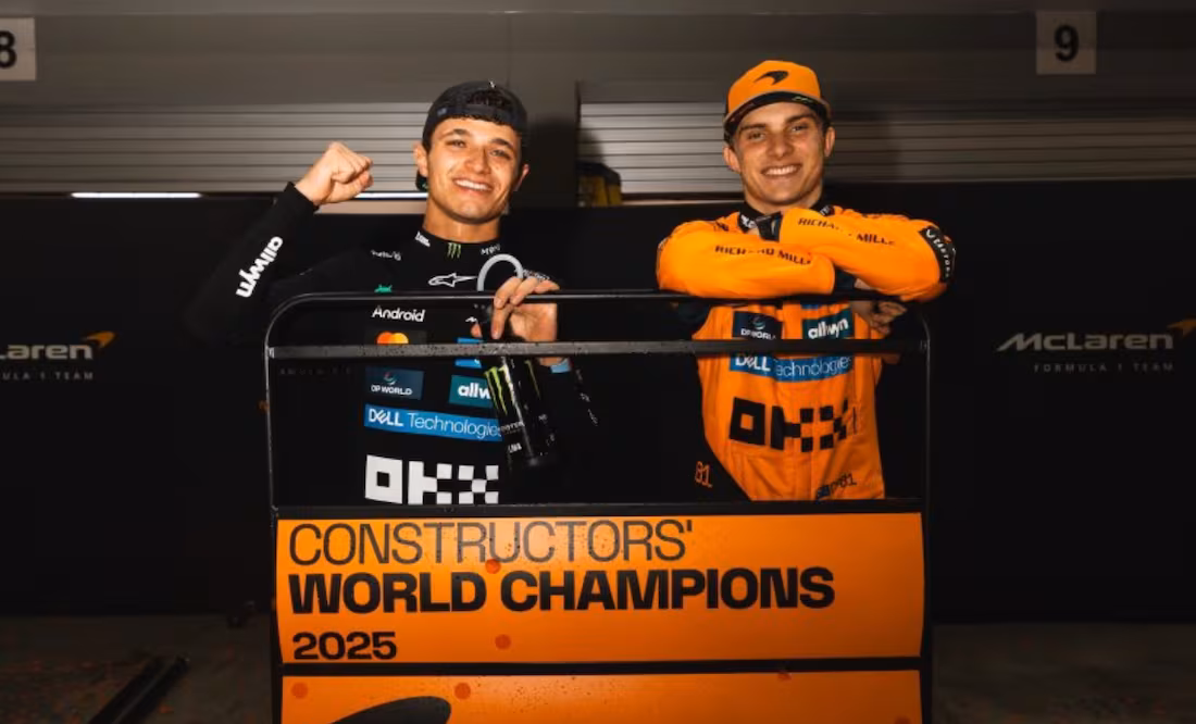 McLaren sella su décimo Campeonato de Constructores